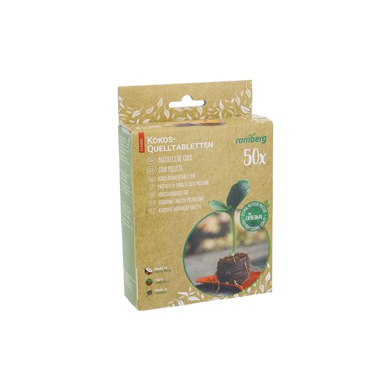 Blister de 50 pastilles coco ø3,6cm