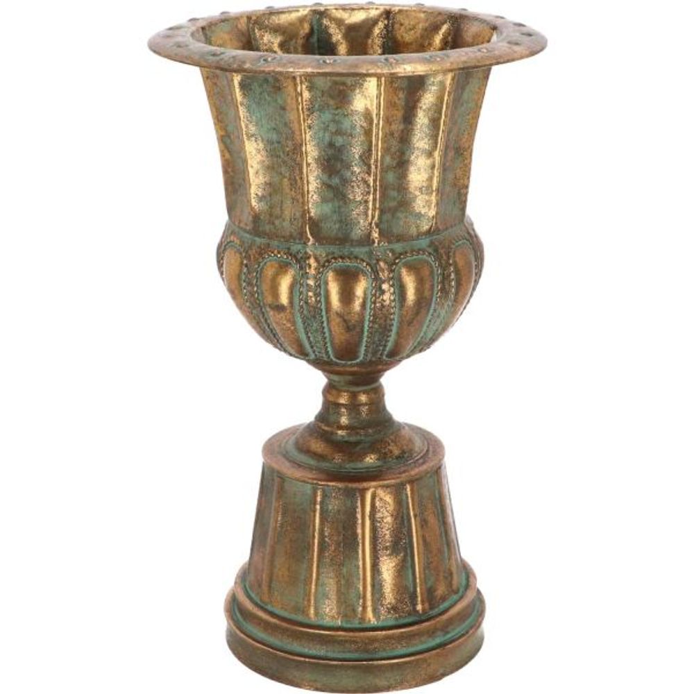 Vase en métal vieilli médicis modèle 5