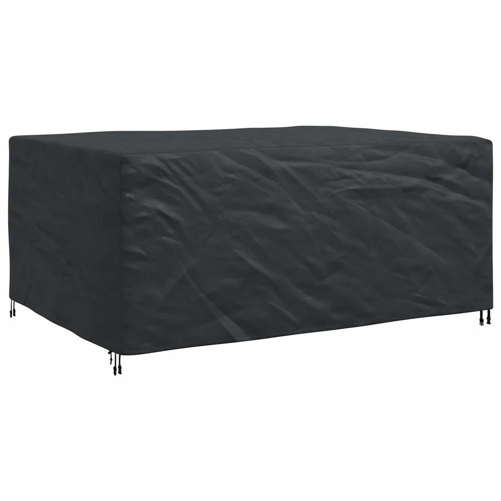Housse pour meubles uni noir 240 x 160 x 100 cm 210d