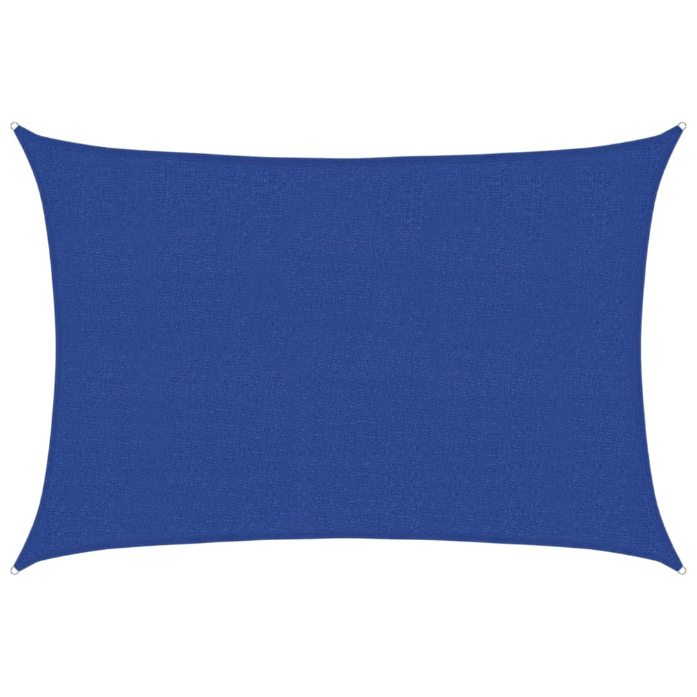 Voile d'ombrage 160 g/m² bleu 2,5x4 m pehd