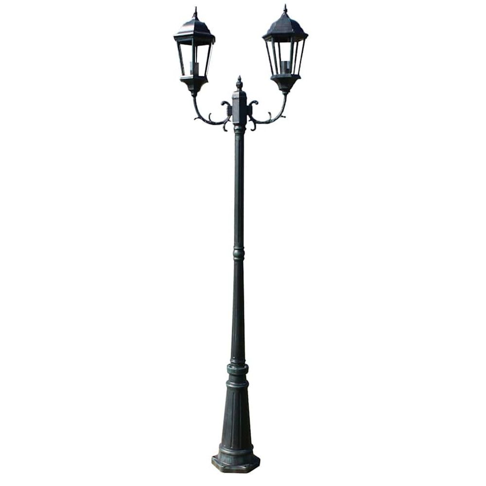 LAMPADAIRE DE JARDIN 2 BRAS 23-(865468)