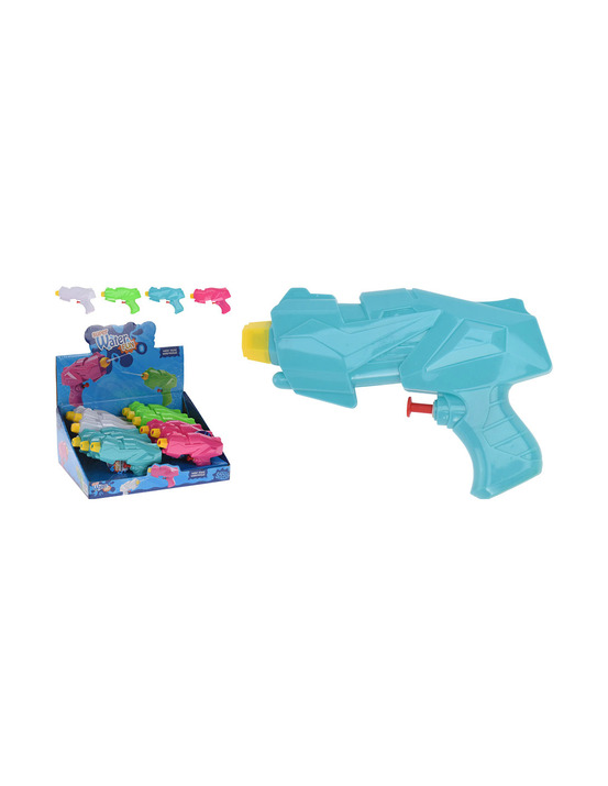 6 pistolet à eau 15cm couleurs assorties - water fun