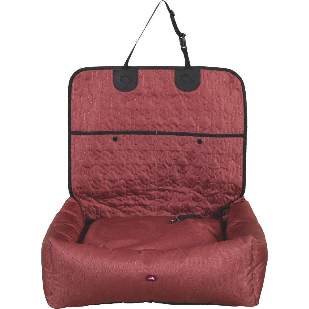 Coussin auto terracotta nomad pour chien