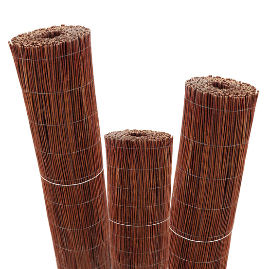 Clôture en osier aquagart 10m x 90cm i brise-vue en osier i brise-vue naturel pour jardins, balcons et terrasses