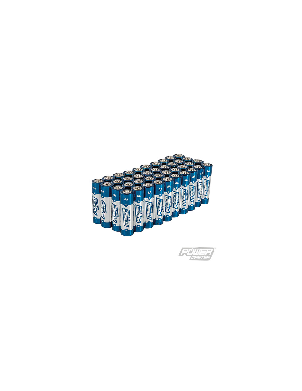 Powermaster - piles alcalines super lr6 type aa, 40 pcs - 40 pcs