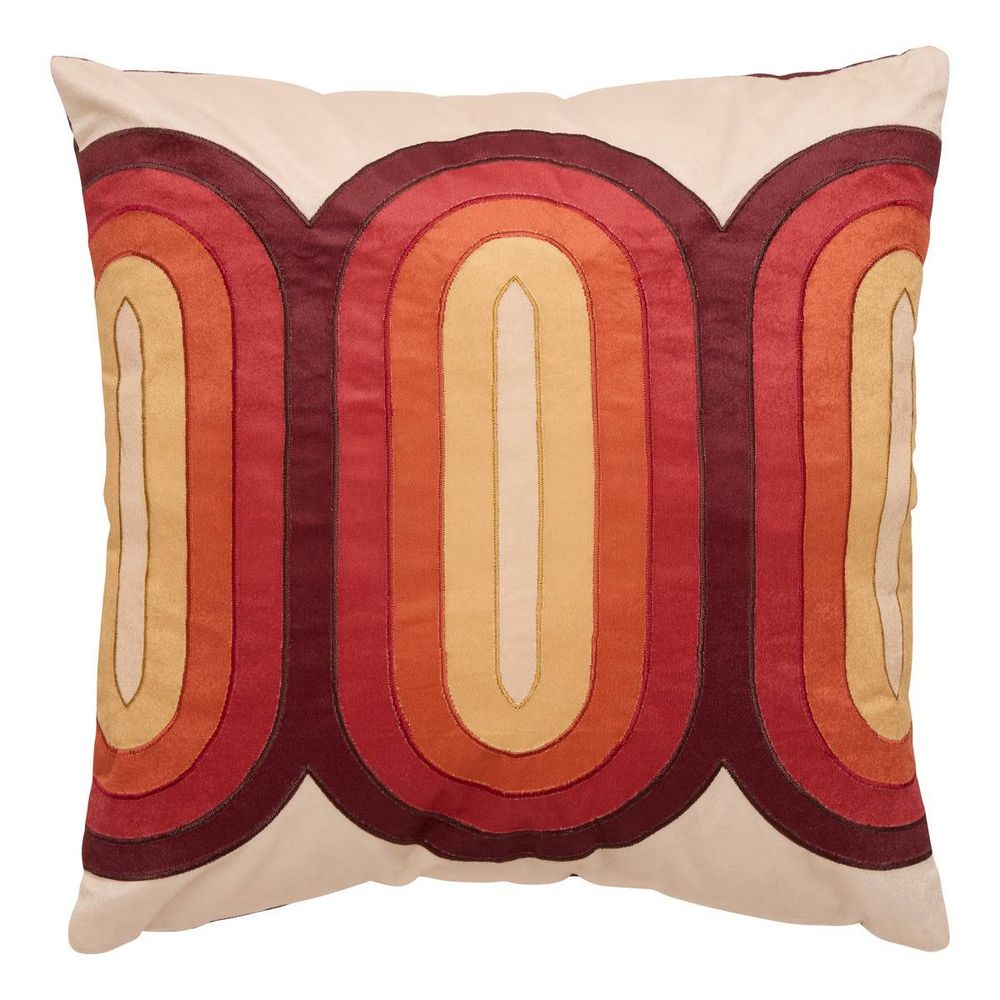 Coussin night crush carré 45x45cm jaune