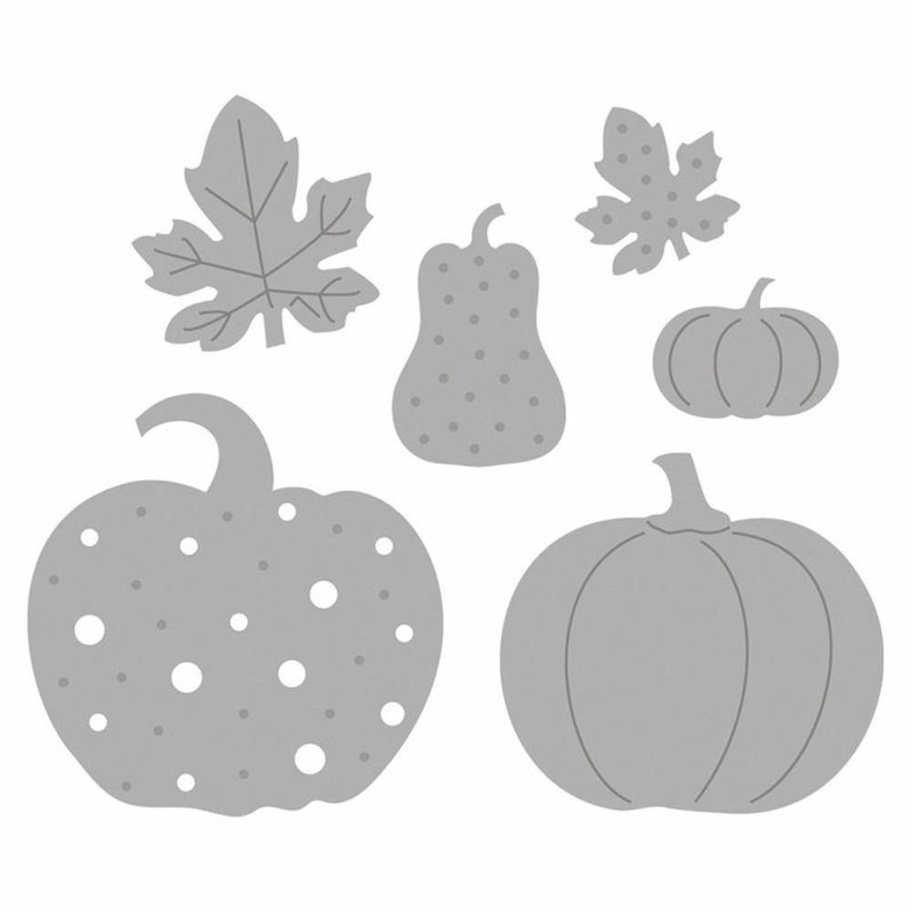 Matrices de découpe courges - 6 pièces