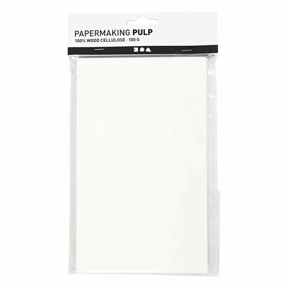 Pulpe de papier - fabriquer son papier soi-même 20 x 12 cm - 100 g