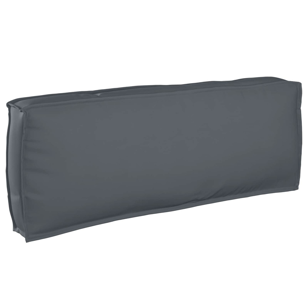 Coussin anthracite 120 x 40 x 12 cm tissu oxford