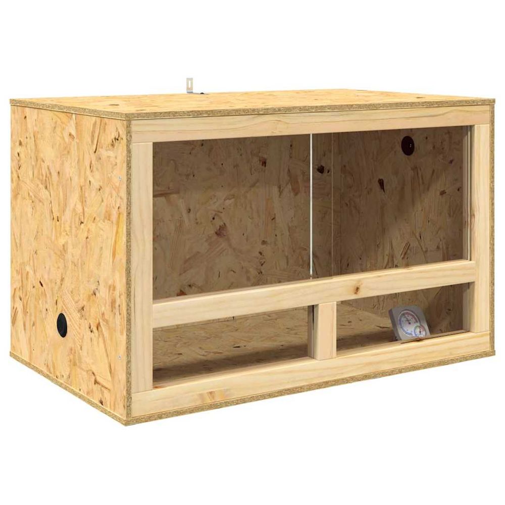 Terrarium marron 80 x 50 x 50 cm osb