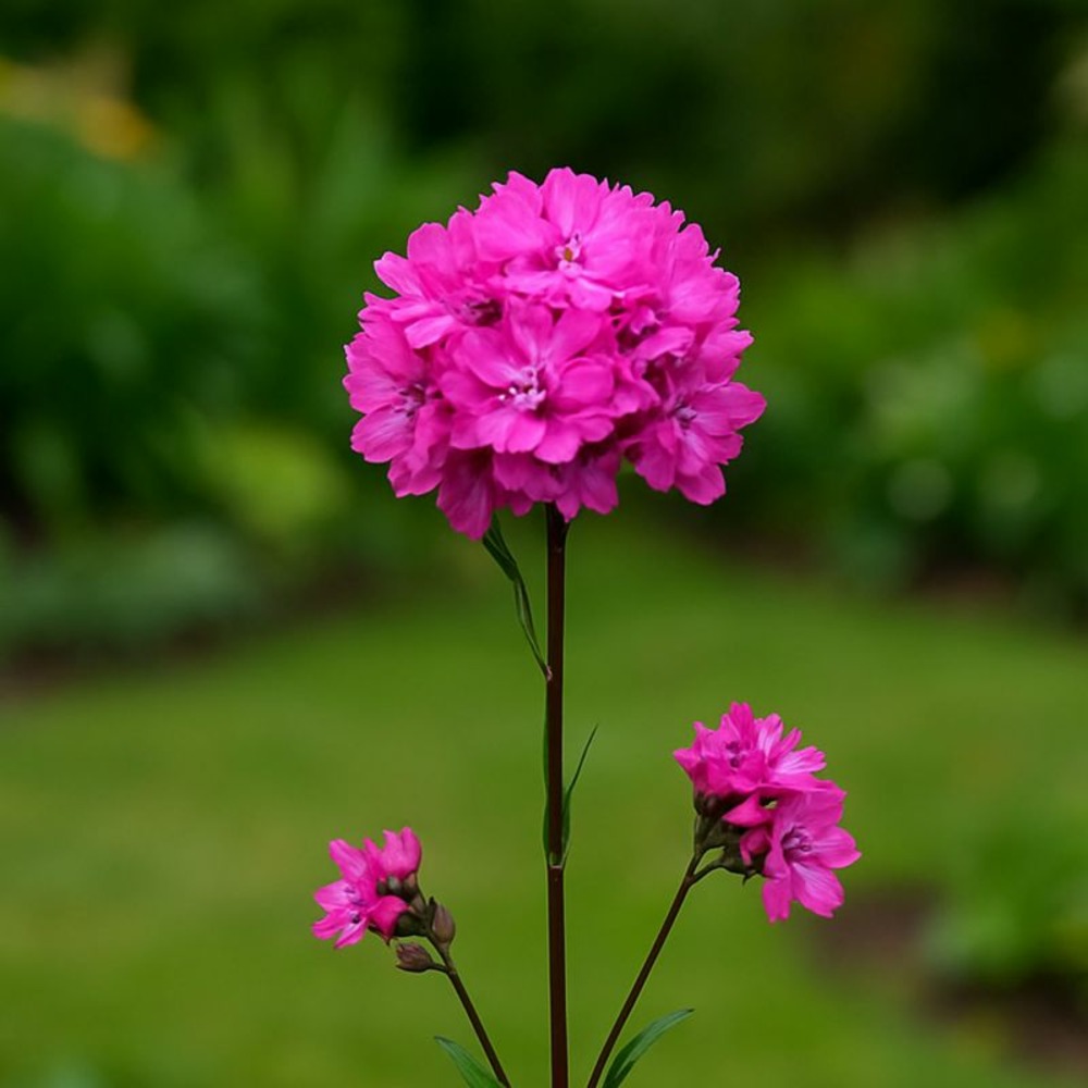 3 silènes hybride 'cherry bubbles' ® (silene 'cherry bubbles' ®)