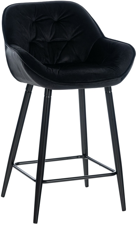 Tabouret de bar gibson 76 velours