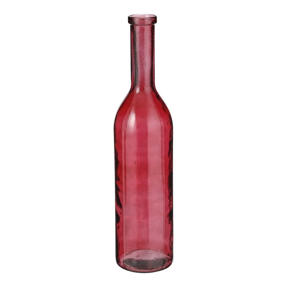 Mica decorations rioja vase bouteille - h75 x ø18 cm - bordeaux