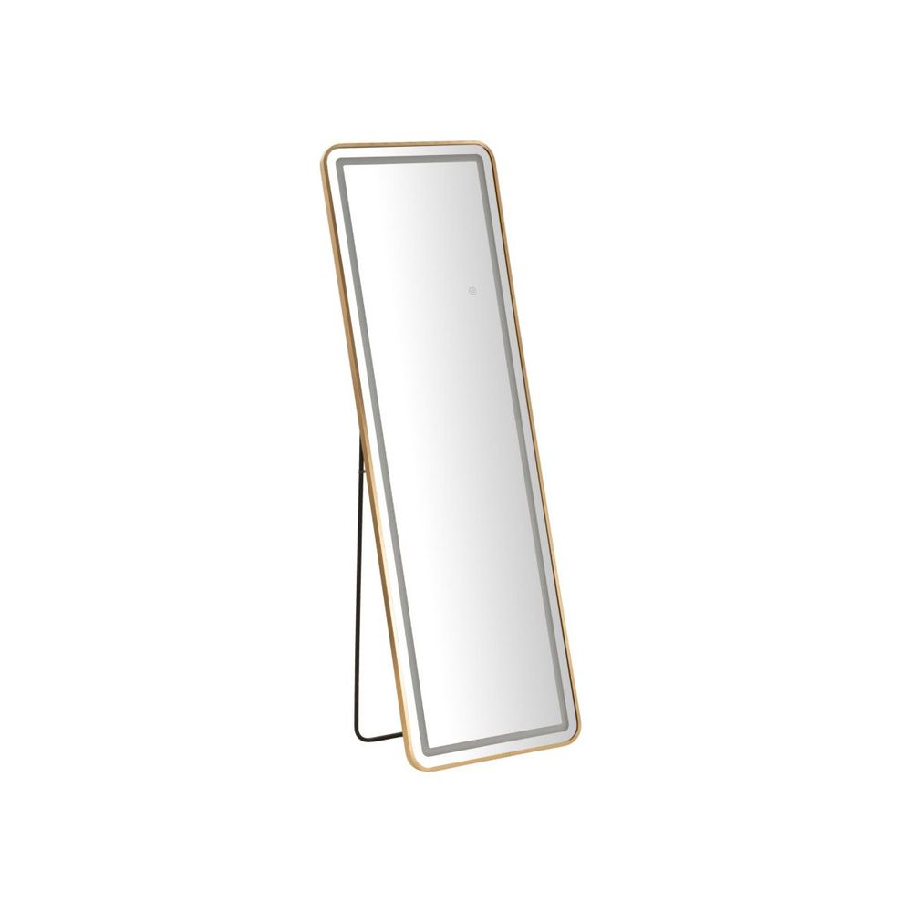Miroir sur pied led 