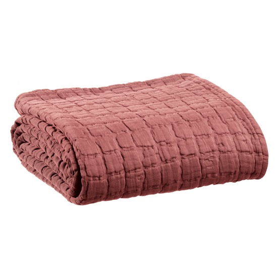 Couvre-lit swami sienne 180 x 260 cm