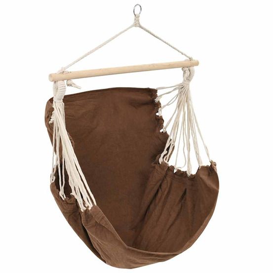 HAMAC COULEUR MARRON 185 X 125-(865898)