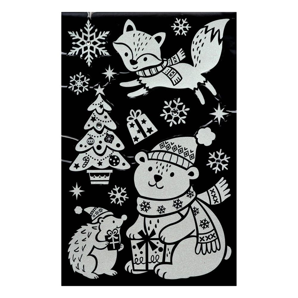 Stickers paillettes strass 50 x 32 cm