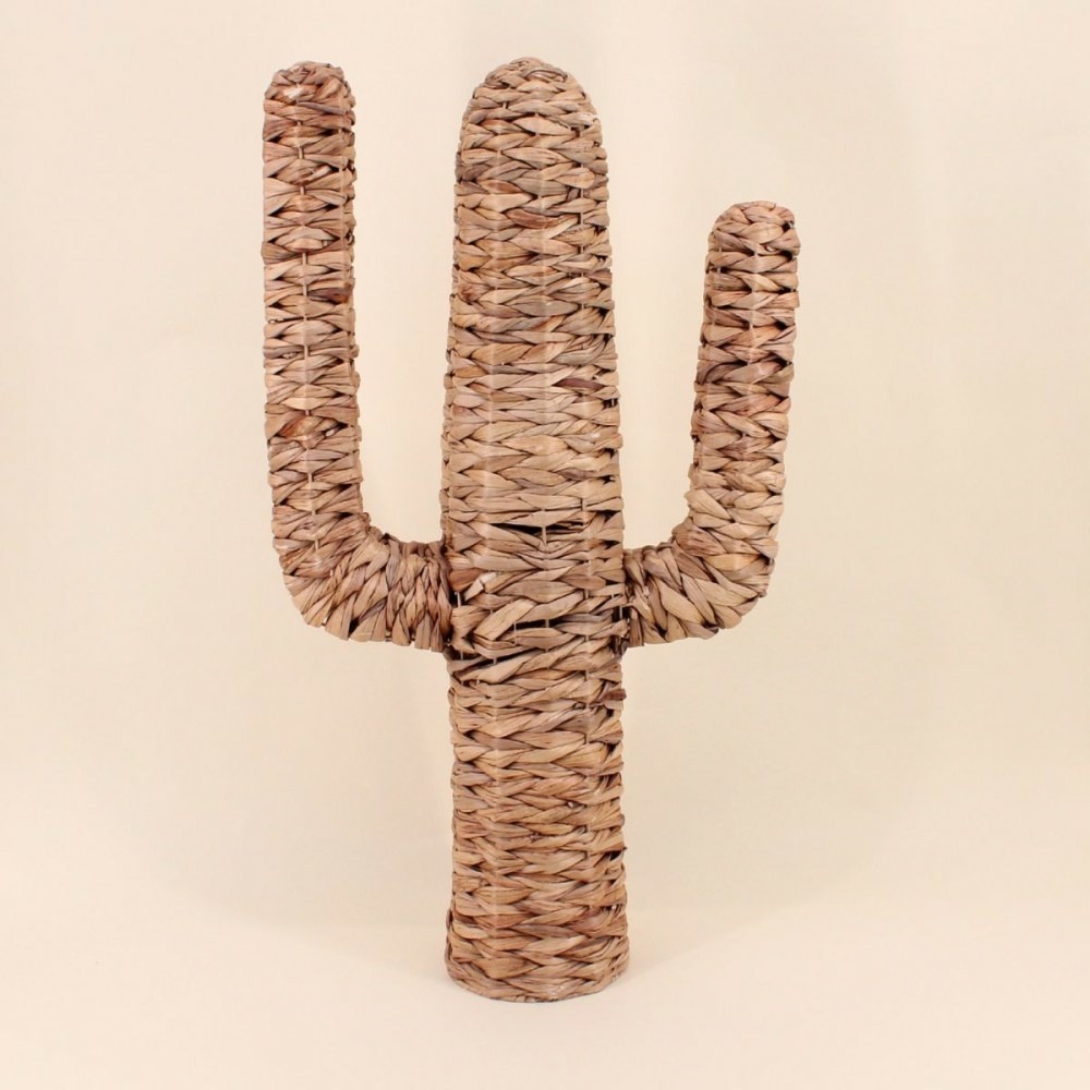 Cactus en fibres naturelles 74cm