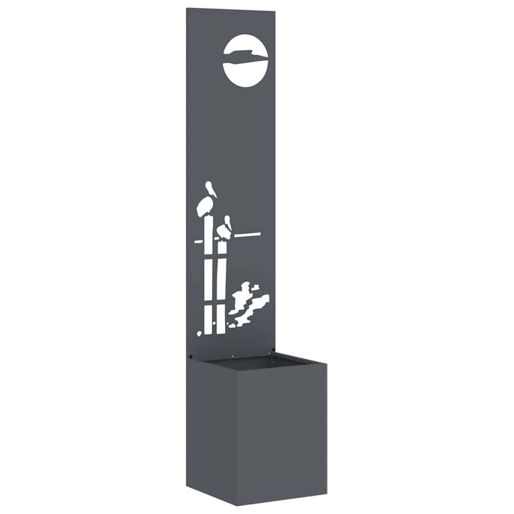 Écran de confidentialité de jardin anthracite 32 x 32 x 150 cm