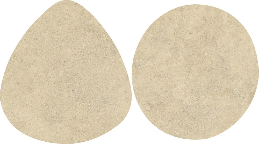 Carrelage effet pierre calcaire beige sable galets xl 59,5x59,5x2 cm rocalta - sol extérieur (vendu par carton de 0,511 m²) - ro'ma