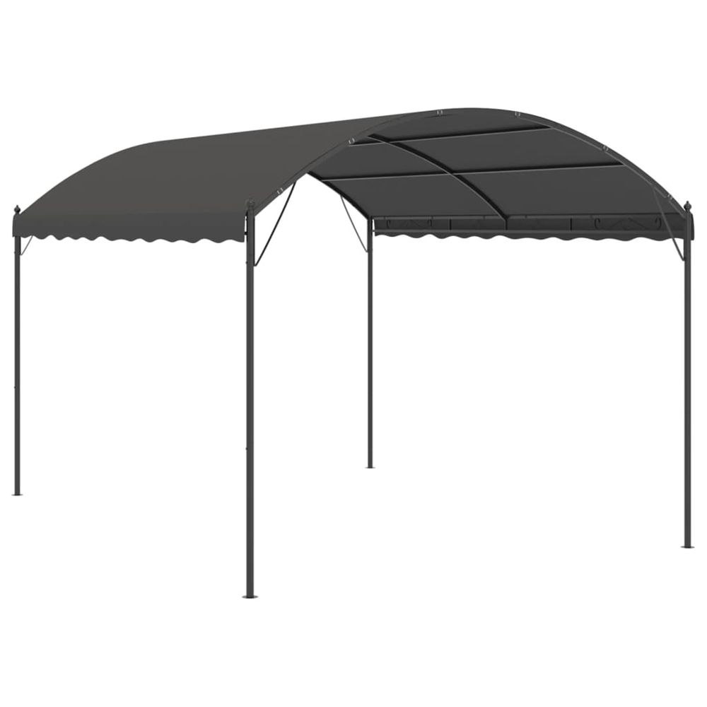 Auvent de parasol 3 x 4 m anthracite