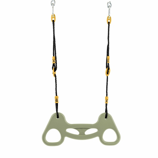 Trapèze 3 en 1 pour portique h190-250 cm vert kaki