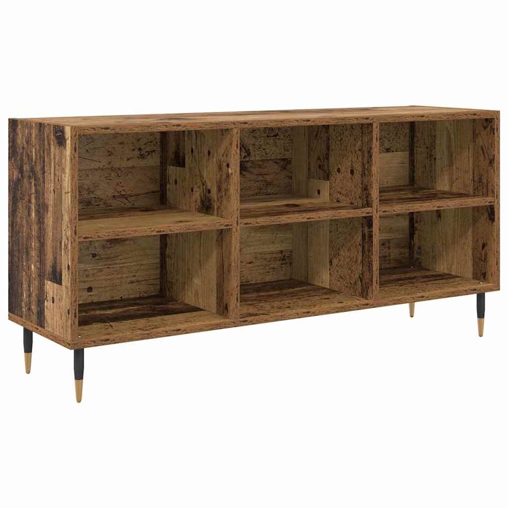 Meuble tv 103,5 x 30 x 50 cm bois ancien bois d'ingénierie
