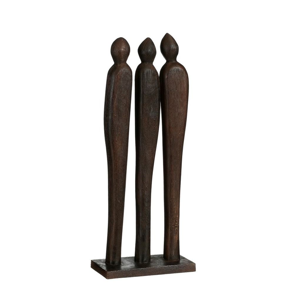 Mica decorations pegara sculpture - l7 x l18 x h46 cm - marron