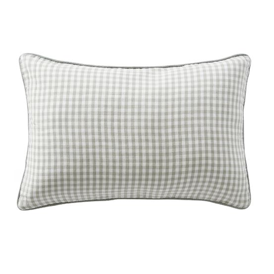 Coussin dehoussable en gaze de coton vickie vichy