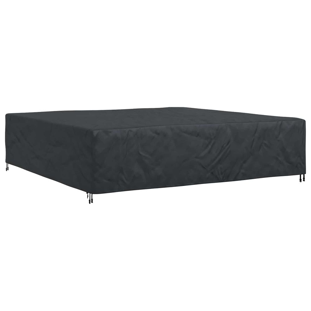 Housse pour meubles 300 x 300 x 70 cm 210d rectangulaire noir