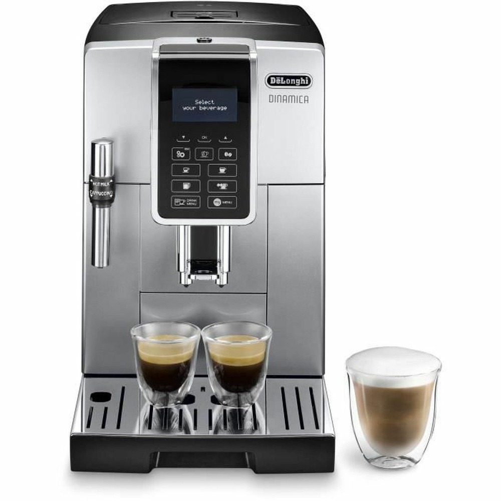 Machine expresso automatique avec broyeur dinamica ecam 350.35.sb - ecran 4 recettes - silver