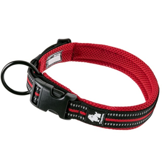 Collier chien flex - L : 45 - 50 cm - Rouge