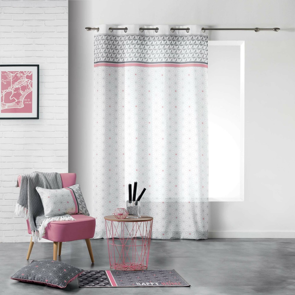 Panneau oeillets rideau voile collection mirades