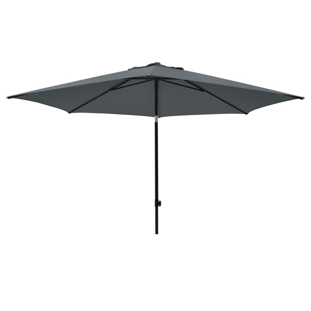 Parasol mykanos 250 cm gris