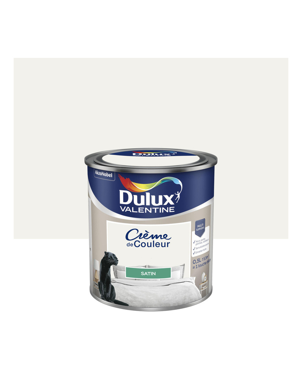 Crème de couleur satin 0.5l - dulux valentine