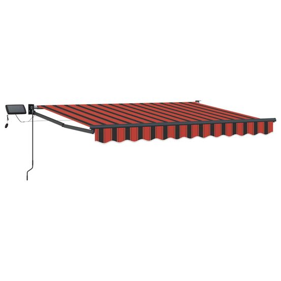 Store rétractable manuel avec leds 2,5 x 2 m
