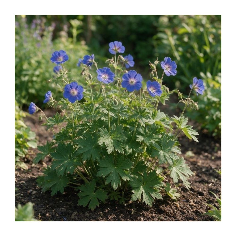 Géranium vivace johnsons blue 20cm godet 9cm - geranium