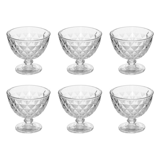 Lot de 6 coupes à glace