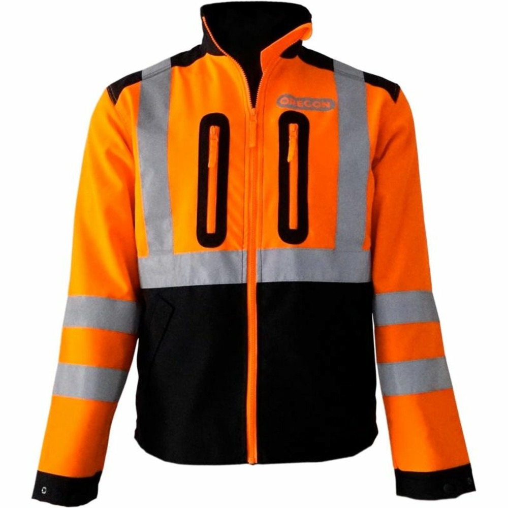 Veste haute visibilité orange et noir - oregon taille l - 295478