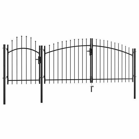PORTAIL DE JARDIN ACIER 1.5 X-(864109)