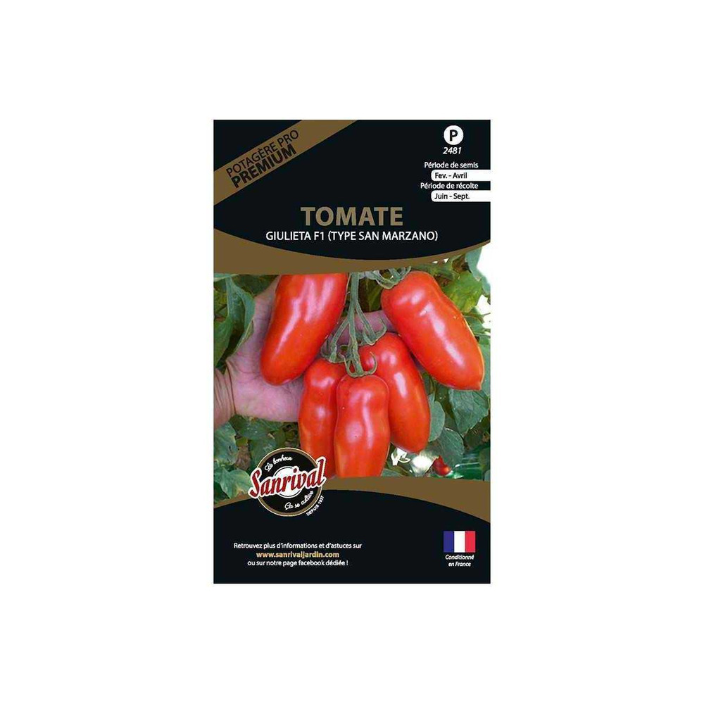 Graines potagères premium tomate giulieta
