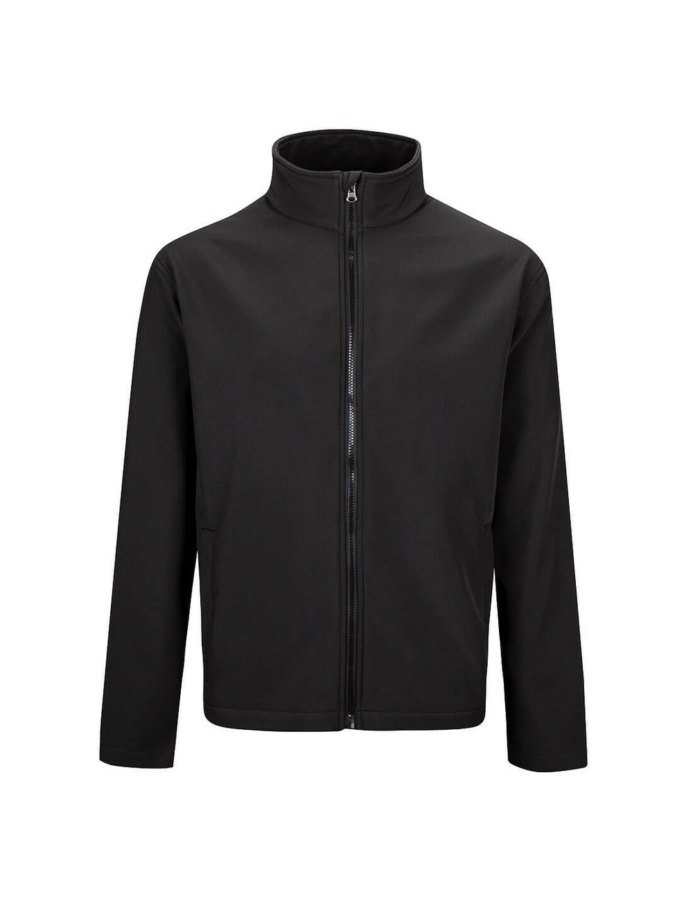 Softshell homme print & promo (2 couches) couleur : noir taille s - portwest