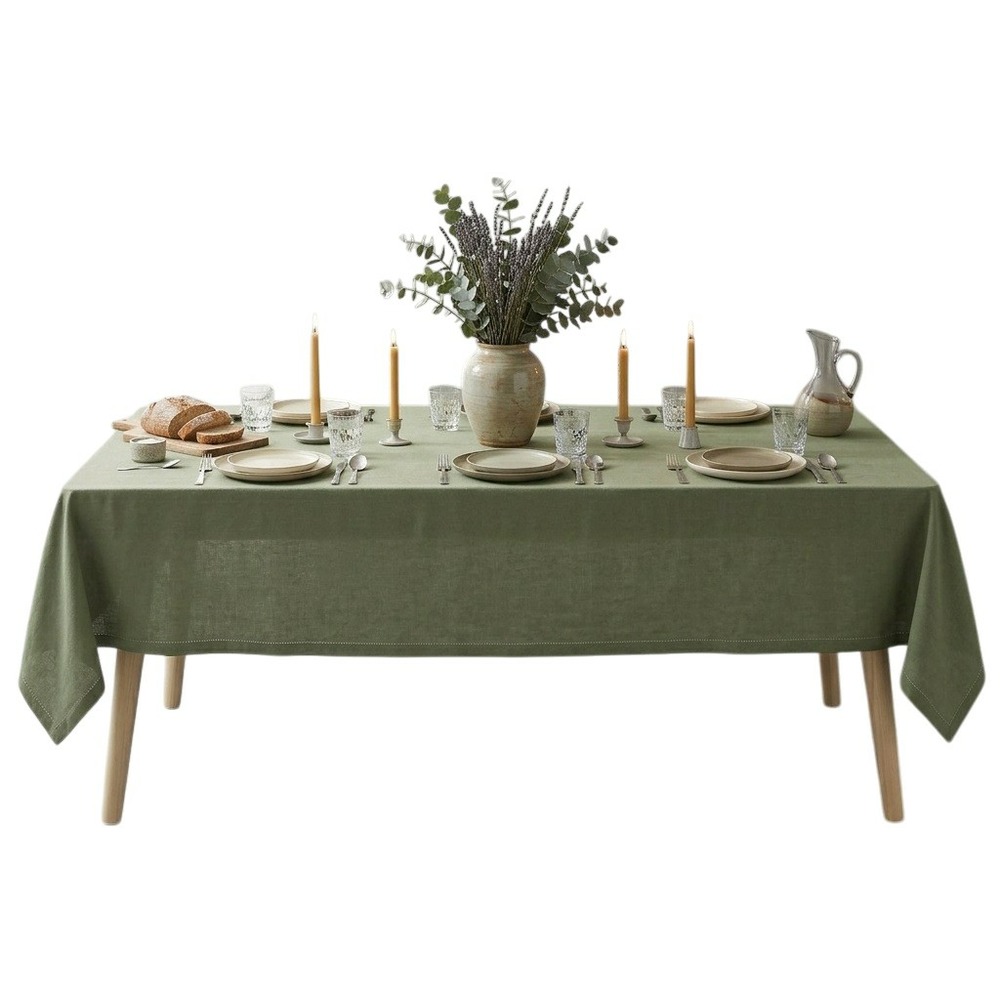 Nappe rectangle en coton charline