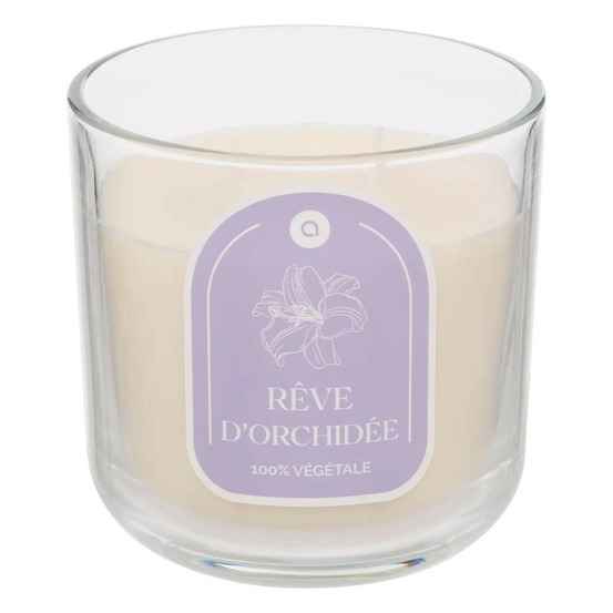 Bougie parfumée en verre