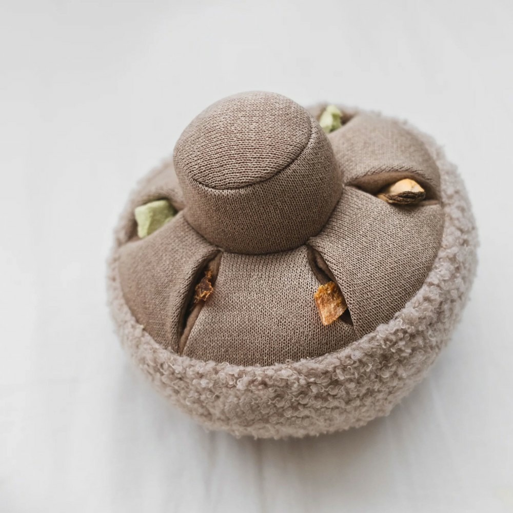 Guu - jouet d'occupation pour chien, forme champignon, 12x12x8cm