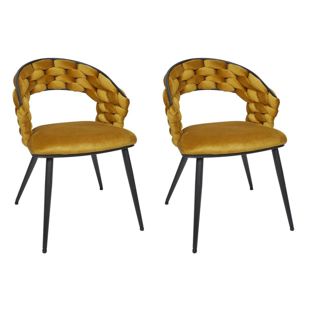 Lot de 2 chaises design 