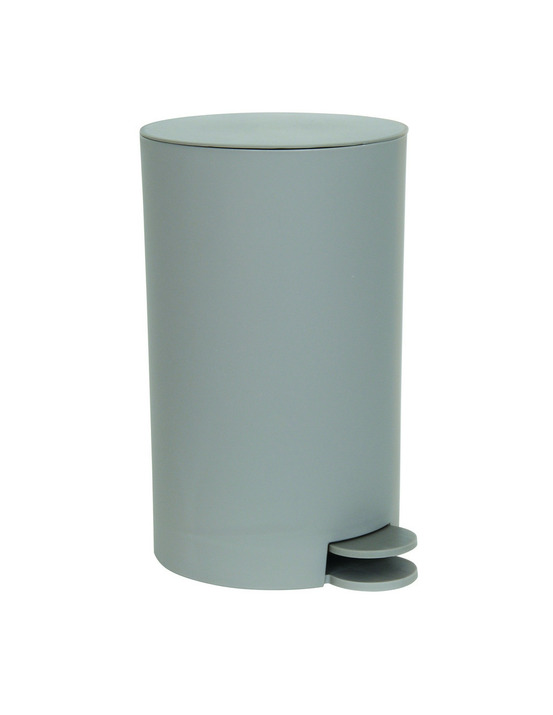 Poubelle plastique osaki 3l gris anthracite - m s v