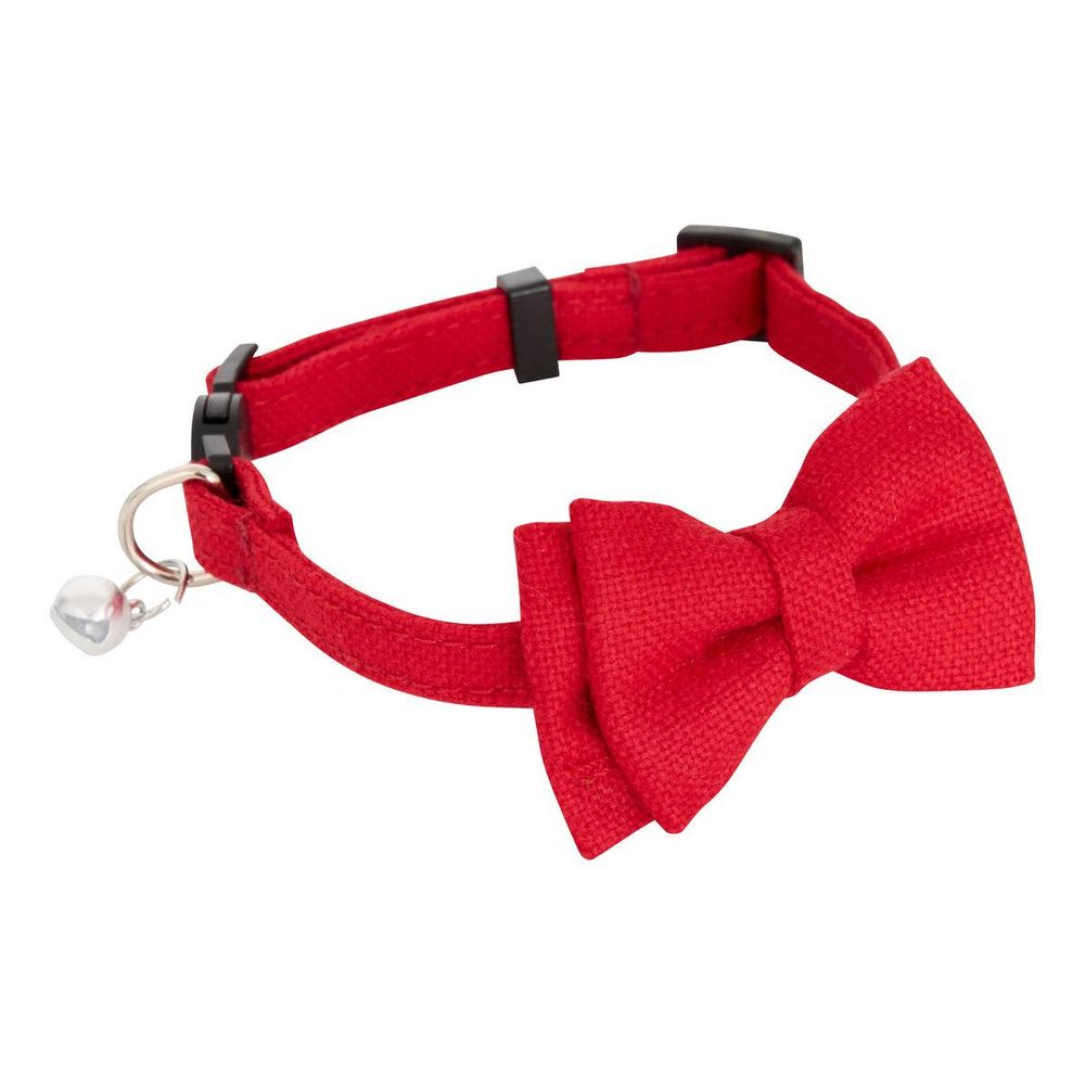 Collier nœud de noël pour chien et chat