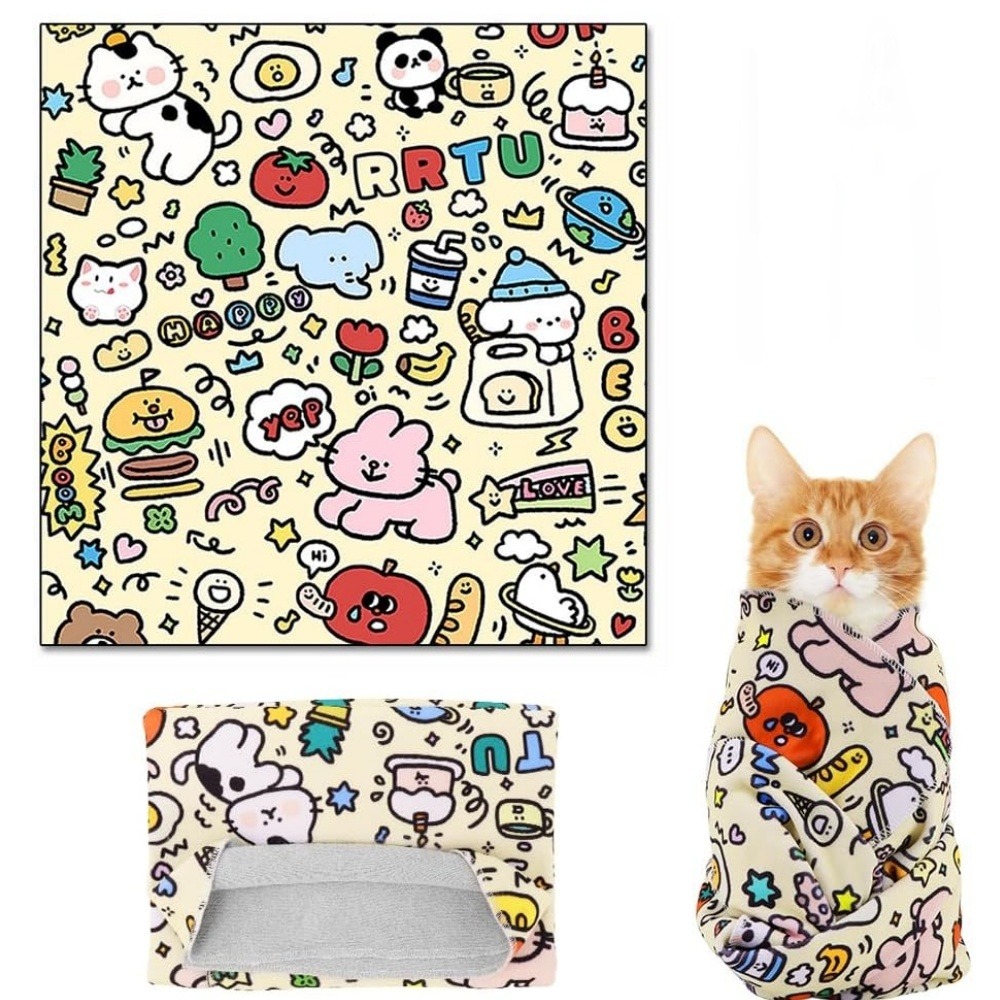 Enveloppe de toilettage pour chat 55*55cm