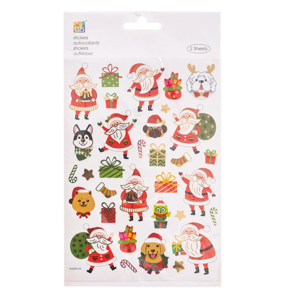 Stickers hot 3 assiettes x 2